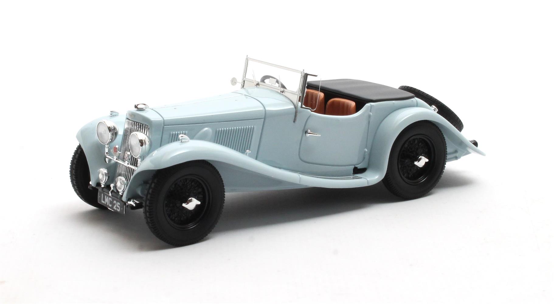 Aston Martin 15-98 2-4 passenger 1938 Grijs - 1:43